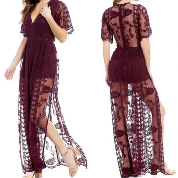 chinese dress ladies Brunch Bound Socialite Floral Brocade Mini Dress – VICI main image 0